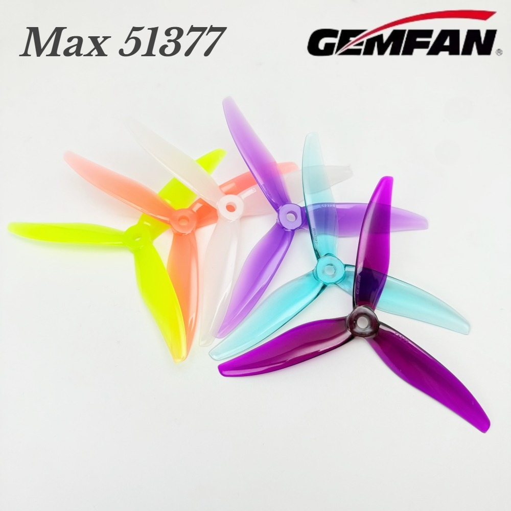 Fpv Drone Motor - 2 paires d'hélices Gemfan Hurricane 51377