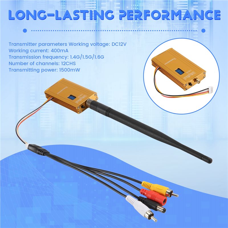 A48U 1,5G 1,5W FPV VTX 12CH 15 - Fpv Drone Vtx avis et prix