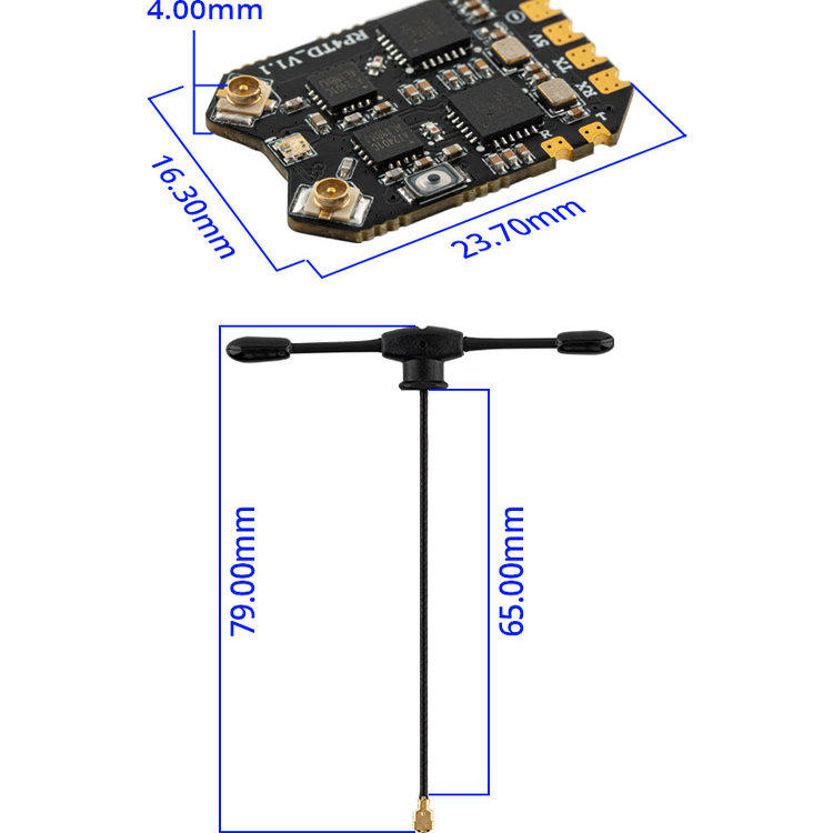 Récepteur RadioMaster RP4TD Ex - Fpv Drone Bag avis et prix